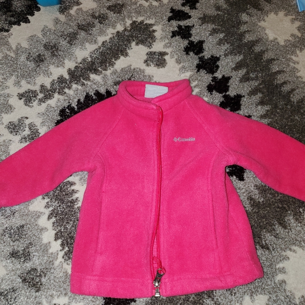 Hot pink columbia jacket